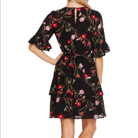 CeCe Wildflower Print Dress - Picture 2 of 6